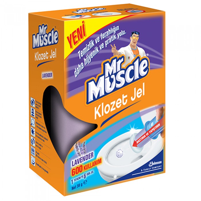 Mr. Muscle Tuvalet Koku Giderici Jel Lavanta 38 g